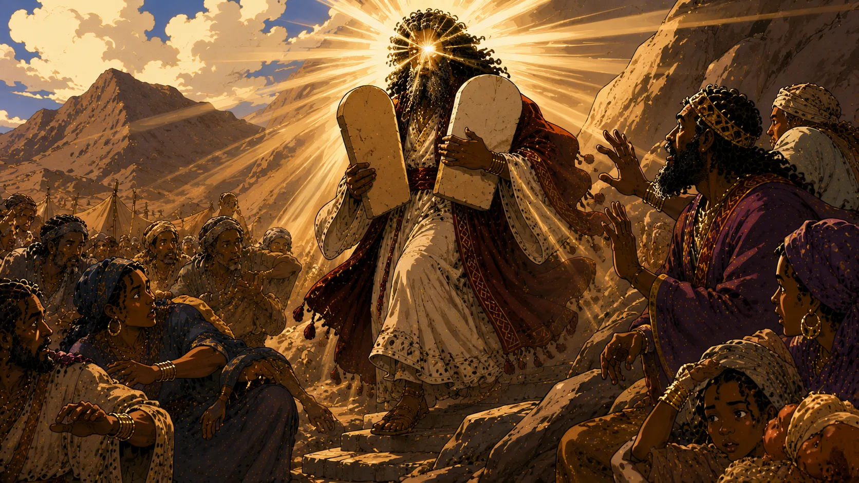 Moses' Face Shines — The Veil — Exodus 34:29–35